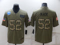 Men's Los Angeles Chargers Khalil Mack #52 Brown Game Player Jerseys