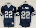 Men's Dallas Cowboys Emmitt Smith Mitchell & Ness Navy Legacy Replica Player Jerseys