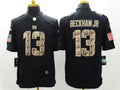 Men's New York Giants Odell Beckham Jr. #13 Black Authentic Game Jerseys