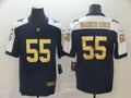 Men's Dallas Cowboys Leighton Vander Esch #55 Navy Authentic Game Jerseys