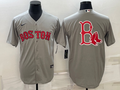 Men's Boston Red Sox Gray Alternate Replica Player Jerseys