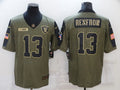 Men's Las Vegas Raiders Hunter Renfrow #13 Brown Game Jerseys