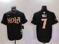 Men's New Orleans Saints Taysom Hill #7 Black Player Game Jerseys