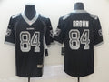 Men's Las Vegas Raiders #84 Antonio Brown Black Game Jerseys