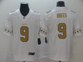 Men's New Orleans Saints Drew Brees #9 White Player Game Jerseys