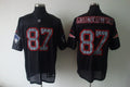 Men's New England Patriots Rob Gronkowski #87 Black Player Jerseys