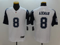 Men's Dallas Cowboys Troy Aikman #8 White Game Player Jerseys