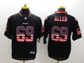 Men's Chicago Bears Jared Allen #69 Black Game Jerseys