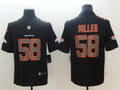 Men's Denver Broncos #58 Von Miller Black Alternate Game Jerseys
