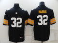 Men's Pittsburgh Steelers Franco Harris #32 Black Player Game Jerseys