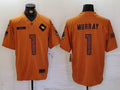 Men's Arizona Cardinals Kyler Murray #1 Brown 2023 Salute To Service Limited Jerseys