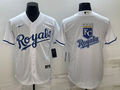 Men's Kansas City Royals White Replica Player Jerseys