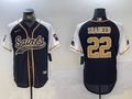 Men's New Orleans Saints Rashid Shaheed #22 Black Legacy Replica Jerseys