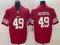 Men's San Francisco 49ers The Faithful #49 Scarlet Vapor F.U.S.E. Limited Jerseys