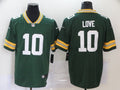 Men's Green Bay Packers Jordan Love #10 Green Game Jerseys