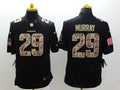 Men's Dallas Cowboys DeMarco Murray #29 Black Game Player Jerseys