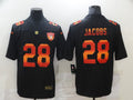 Men's Las Vegas Raiders Josh Jacobs Black Team Game Jerseys