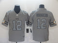Men's Green Bay Packers Aaron Rodgers #12 Gray Game Jerseys