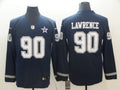 Men's Dallas Cowboys DeMarcus Lawrence #90 Navy Player Game Jerseys