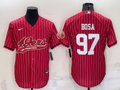 Men's San Francisco 49ers Nick Bosa #97 Red Player Jerseys Joint Edition