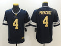 Men's Dallas Cowboys Dak Prescott #4 Navy Team Game Jerseys