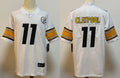 Men's Pittsburgh Steelers Chase Claypool #11 White Player Game Jerseys