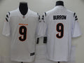 Men's Cincinnati Bengals Joe Burrow #9 White Game Player Jerseys