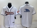 Men's Denver Broncos White Game Jerseys