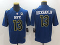 Men's New York Giants Odell Beckham Jr. #13 Blue Game Player Jerseys