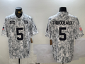 Men's New York Giants Kayvon Thibodeaux #5 Arctic Camo 2024 Salute to Service Limited Jerseys
