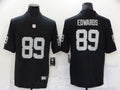 Men's Las Vegas Raiders Bryan Edwards #89 Black Game Jerseys