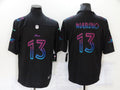 Men's Miami Dolphins Dan Marino #13 Black City Edition Game Jerseys