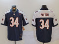 Men's Chicago Bears Walter Payton #34 Navy Player Game Jerseys