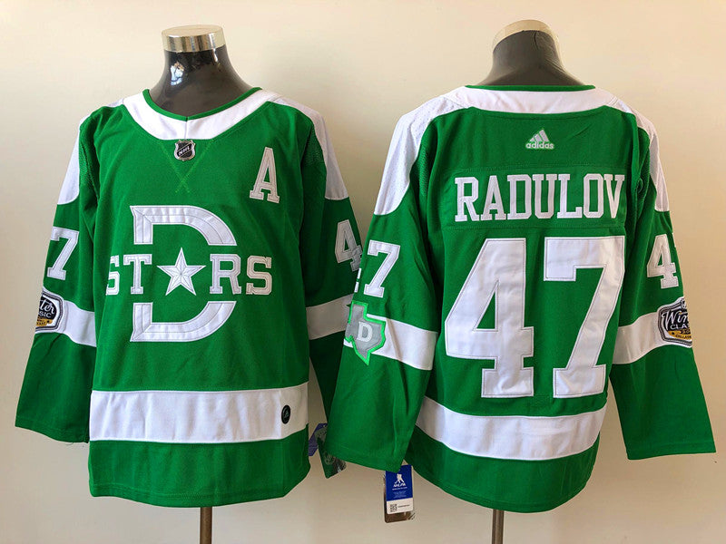 Men's Dallas Stars Alexander Radulov #47 Green Breakaway Player Jerseys