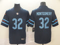 Men's Chicago Bears David Montgomery #32 Navy Game Jerseys City Edition
