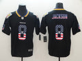 Men's Baltimore Ravens Lamar Jackson #8 Black Alternate Game Jerseys
