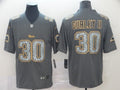 Men's Los Angeles Rams Todd Gurley II #30 Gray Game Jerseys
