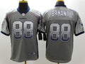 Men's Dallas Cowboys Dez Bryant #88 Gray Game Jerseys