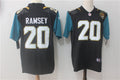 Men's Jacksonville Jaguars Jalen Ramsey #20 Black Alternate Player Game Jerseys