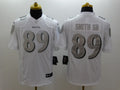Men's Baltimore Ravens Steve Smith Sr #89 White Game Jerseys