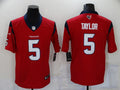 Men's Houston Texans Tyrod Taylor #5 Red Game Jerseys