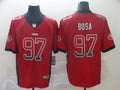 Men's San Francisco 49ers Nick Bosa #97 Red Game Jerseys