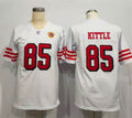 Men's San Francisco 49ers George Kittle 75th Anniversary Game Player Jerseys