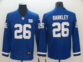 Men's New York Giants Saquon Barkley #26 Blue Game Player Jerseys