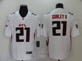 Men's Atlanta Falcons Todd Gurley II #21 White Game Player Jerseys