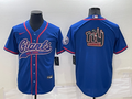 Men's New York Giants Blue Game Jerseys