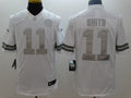 Men's Kansas City Chiefs Alex Smith #11 White Game Jerseys