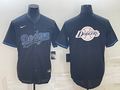 Men's Los Angeles Dodgers Replica Baseball Jerseys Black