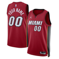 Men's Miami Heat Red 2022/23 Swingman Custom Jerseys - Statement Edition