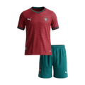 Kids Portugal Home Soccer Kits World Cup 2026